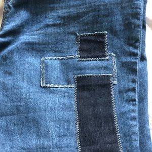 Patchwork stretch Jeans